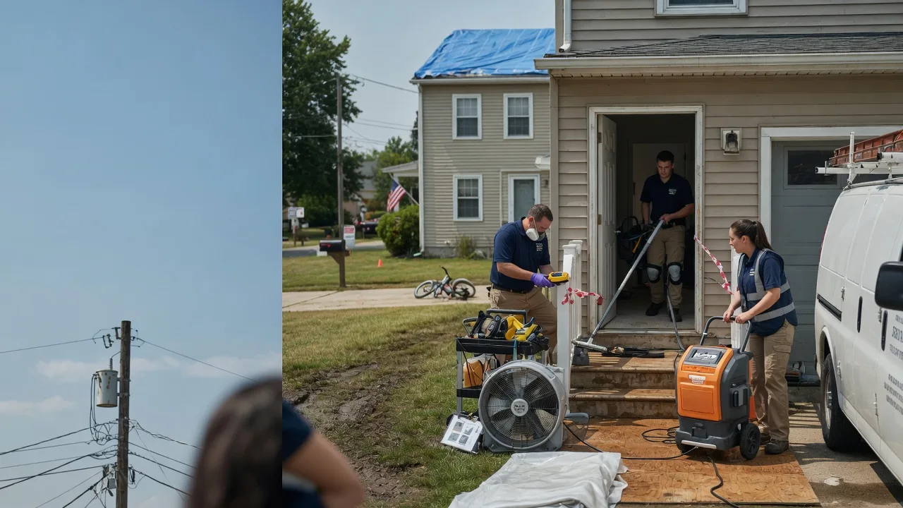 Water Damage Repair in Grantville, KS near me